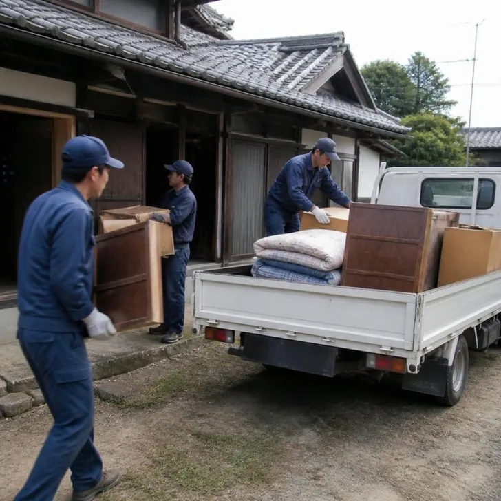 家具が残った室内(イメージ)